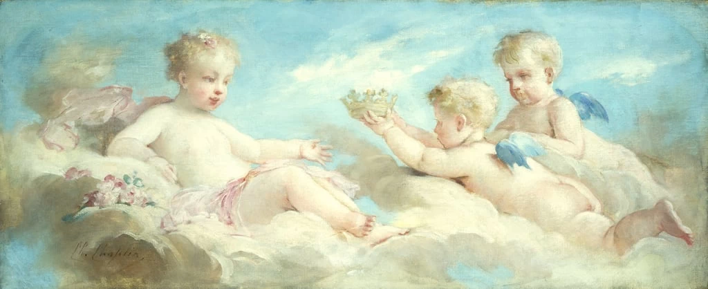 Charles Joshua Chaplin - Putti tra le nuvole